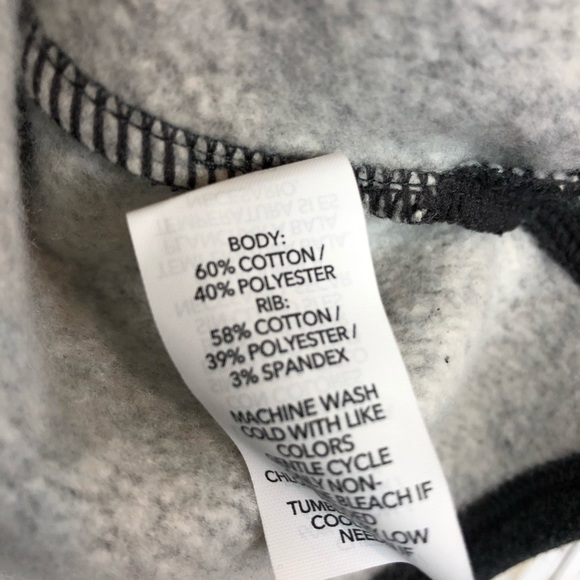 Joy Lab Sleeveless Hoodie Fleece Lined Hi Lo Style - Picture 7 of 8